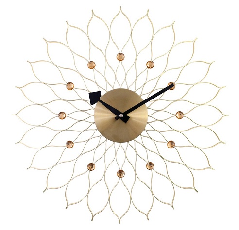 Decorative Meta Aluminium Analog Wall Clock
