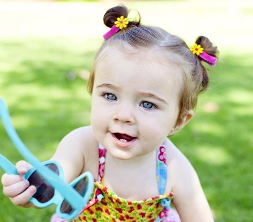 Hairstyle for babies girl
