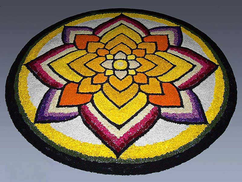 Easy Rangoli Designs Without Dots