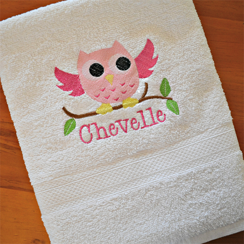 personalised Hand Towels
