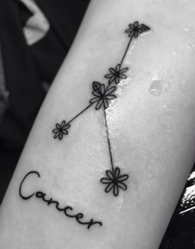 16 Unique Cancer Zodiac Sign Tattoo Designs