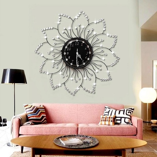 Home Wall Clock Designs With Pictures, Living Room Clock