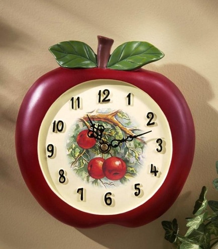 Fruit Kitchen Clock Design