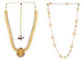 Gold Plated Necklace Designs: 15 Trendy and Stunning Collection