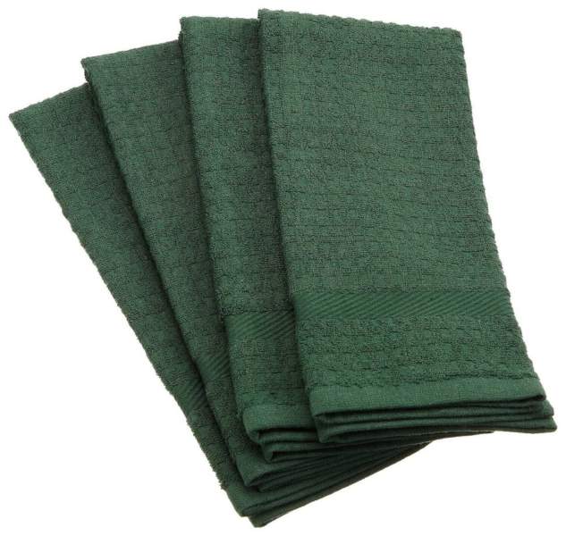 Green Terry Towel