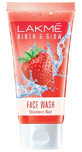 Lakme Blush And Glow Strawberry Gel Face Wash