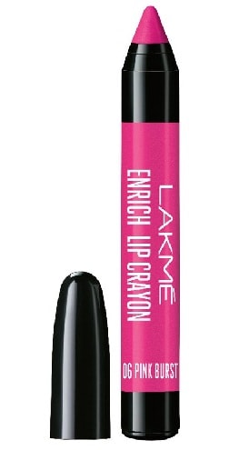 Lakme Enrich Lip Crayon Pink Burst