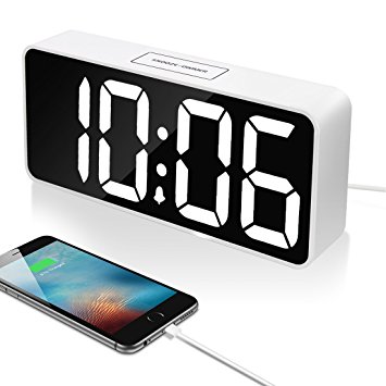 9" Large LED Digital Alarm Clock