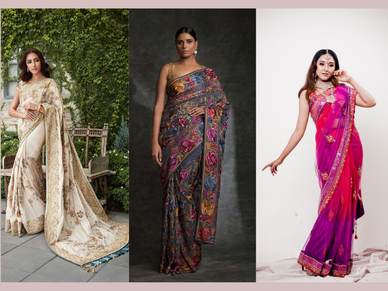 Latest Saree Designs For Modern Diva Treading Collection