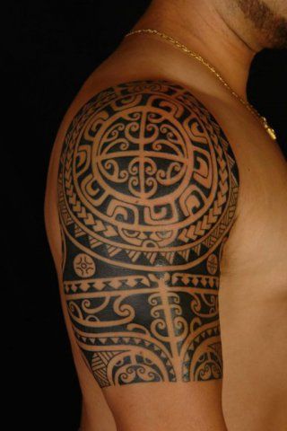 Maori Tattoo - Half sleeve - YouTube