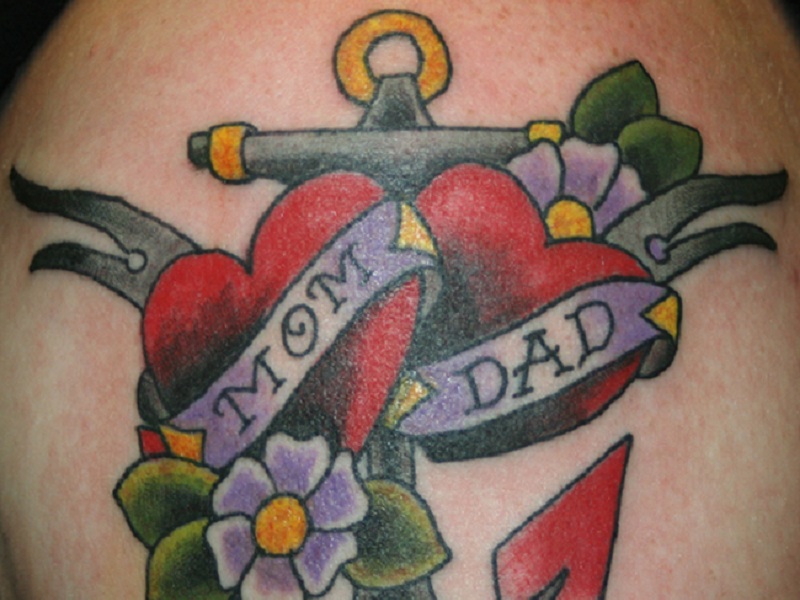 8 Best Mom And Dad Tattoo Designs & Ideas | Styles At Life