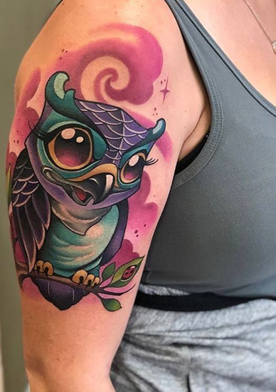 Owl Tattoo Designs And Meanings 5