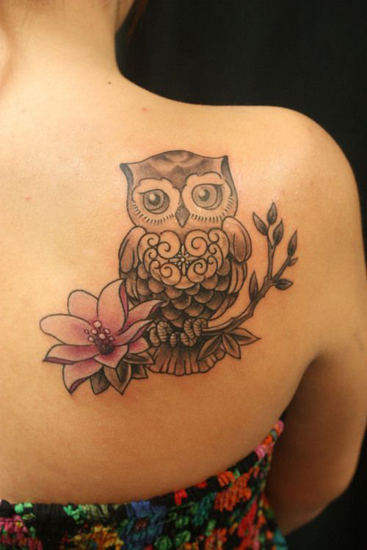 Owl Tattoo Designs And Meanings 9