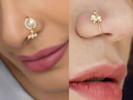 Pearl Nose Pin Designs – 9 Beautiful and Trendy Collection
