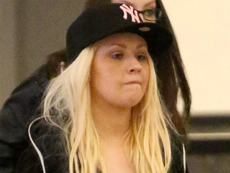 Christina Aguilera Without Makeup