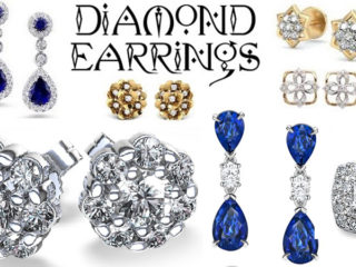 25 Popular and Latest Diamond Earrings Jewellery Designs