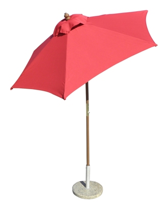 Portable Wooden Patio Umbrellas