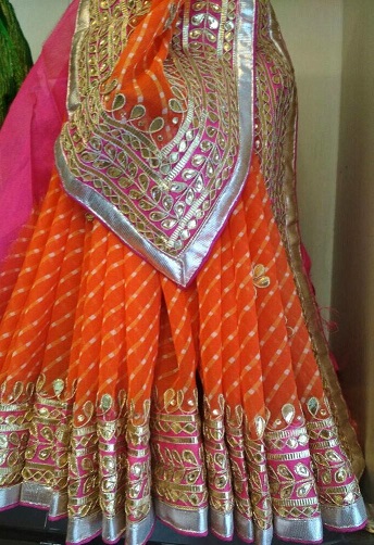 Shree kaushal saree the rajasthan bandhani saree collection catalogue from  surat best rate wholesaler dealer
