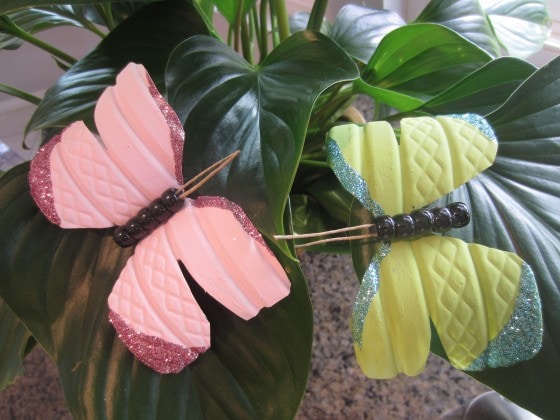 Recycled Butterfly Crafts