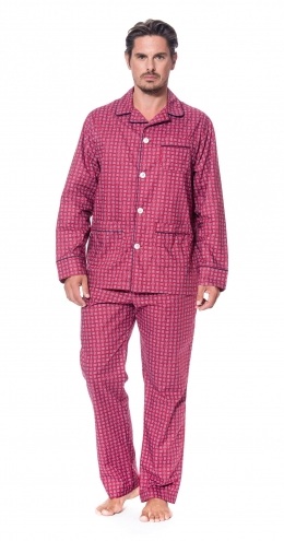 Red Cotton Pajama for Men