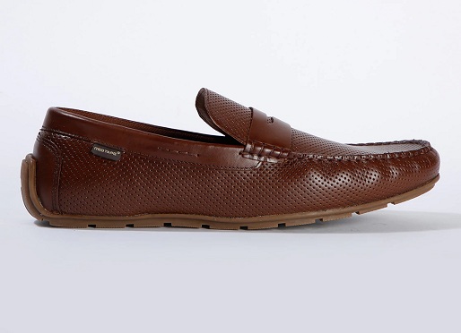 Red Tape Leather Penny Loafers
