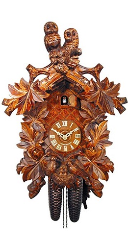 Regula Movement Owl Cuckoo Clock Design