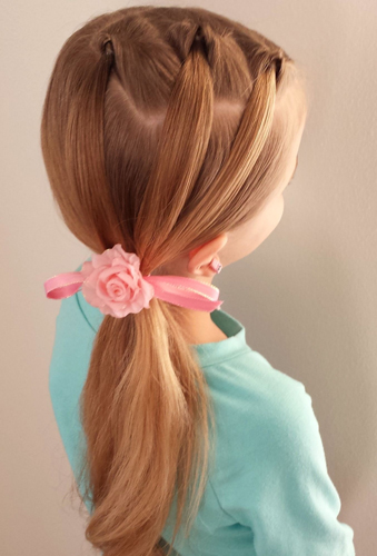Natural hairstyles for little girls