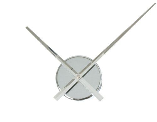 Simple Elegant Glossy Aluminum Wall Clock