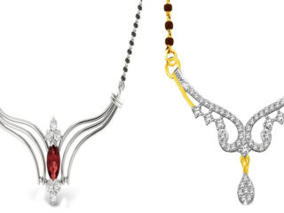 9 Beautiful Collection of Silver Mangalsutra Designs