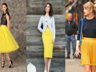 9 Stylish Yellow Skirts for Women in Trend
