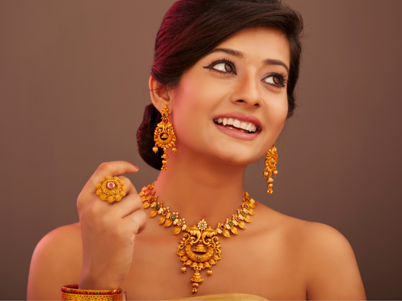 Temple Jewellery Necklace Sets 9 Stunning And Trendy Designs
