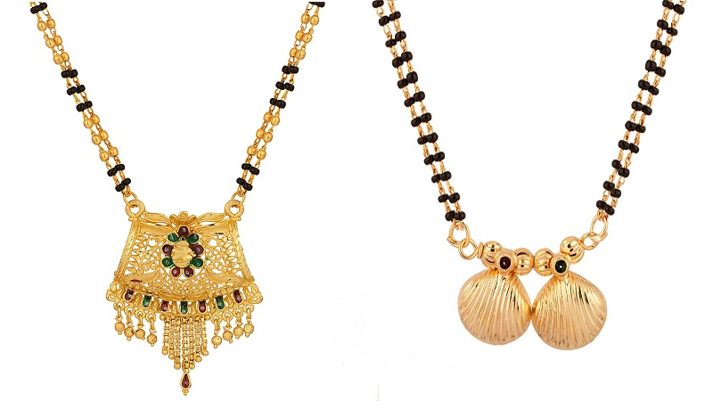 Traditional Gold Plated Mangalsutra Designs in Trend