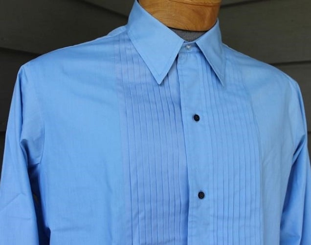 Blue Tuxedo Shirt