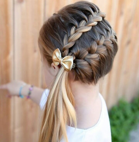 Little girl ponytail hairstyles