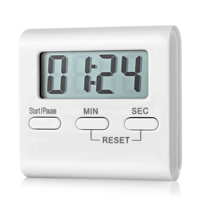 White Kitchen Countdown Clock