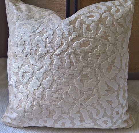 White Designer Pillow