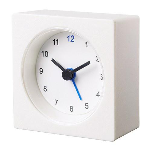 White Table Clock Design