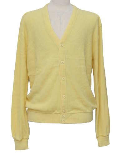 Pale yellow cardigan sweater women outfit boutiques