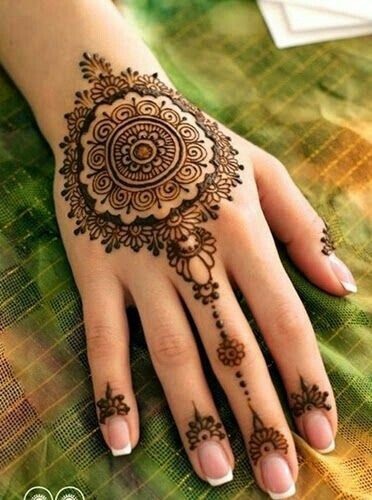 Indian Bridal Intricate Ramzan Mehndi Designs
