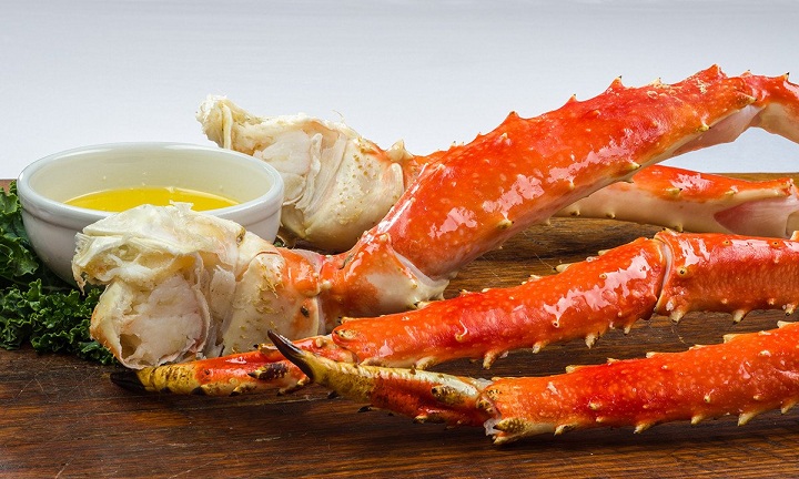 Crab is one of the seafood that contains high amounts of Zinc