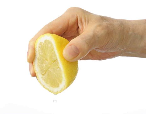 lemon for dark circles