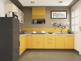 15 Modern L Shaped Kitchen Designs For Indian Homes 2023