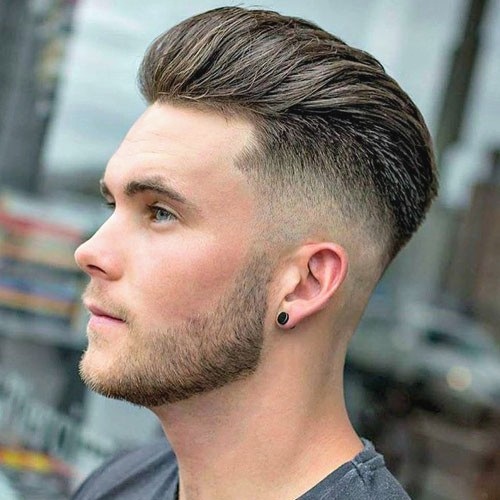 10 Classic and Cute Brushed Back Hairstyles for Men 2023