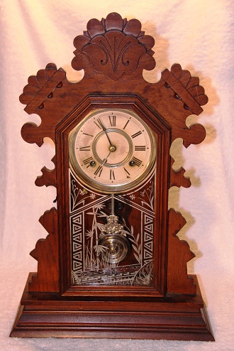 Wooden Kitchen Clock Design