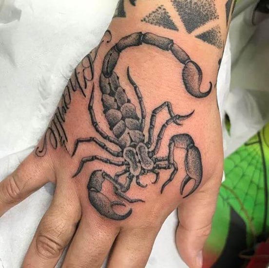 Scorpion Tribal Tattoo 11