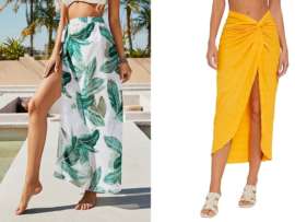 9 Best and Trendy Models of Beach Skirts for Women