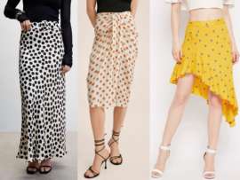 9 Fashionable Polka Dot Skirts for Women – New Designs