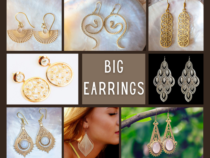9 Glamorous Big Earring Styles How To Choose The Perfect Pair