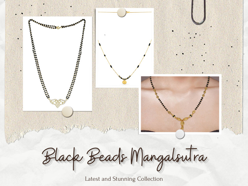 9 Latest Black Beads Mangalsutra Designs For Traditional Look