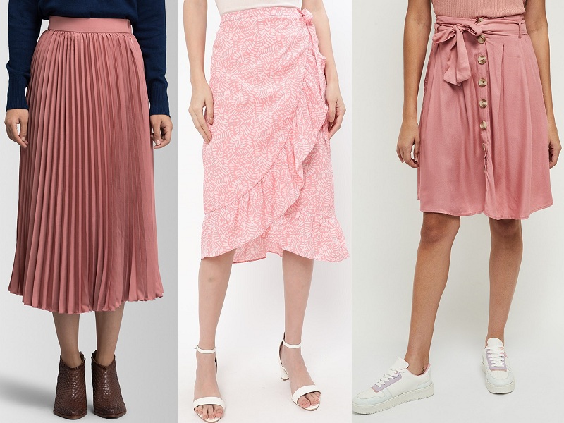 9 Trending Designs Of Pink Skirts For Women With Stylish Look